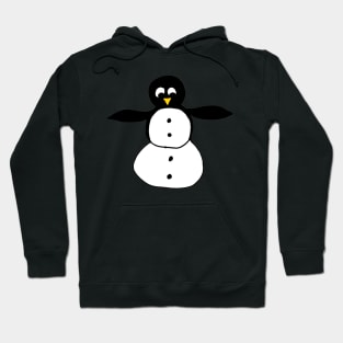 Penguin snowman Hoodie